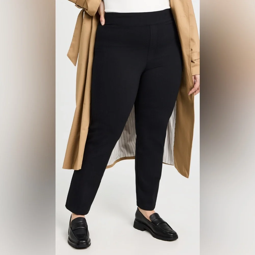 SPANX Black Ankle & Cropped Ponte Pants - Picture 2 of 11